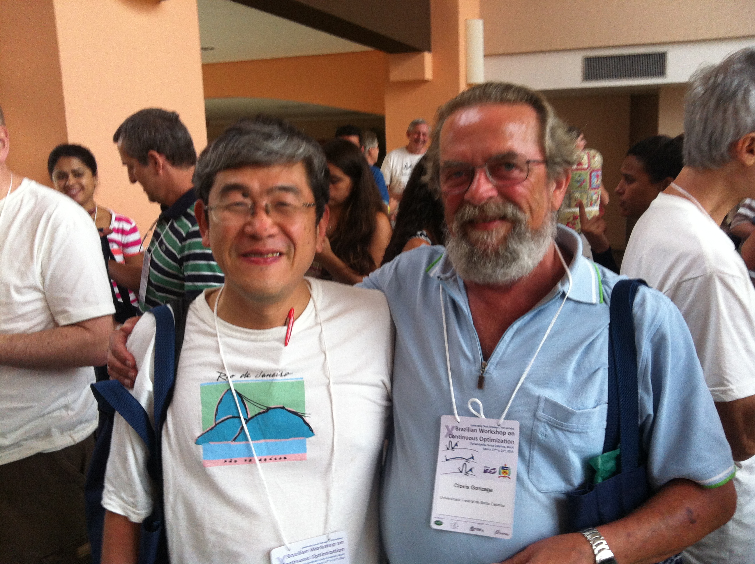 Clovis and Prof. Tsuchiya